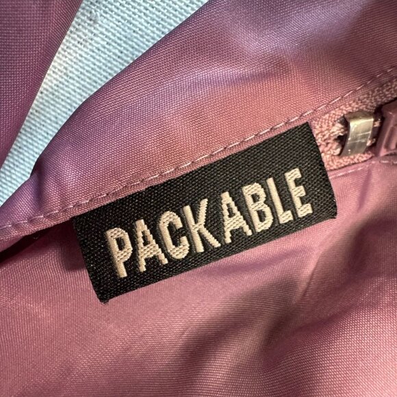 Cabela's Women Packable Windbreaker Jacket Small Hooded Outdoors Full Zip Casual - Picture 8 of 13